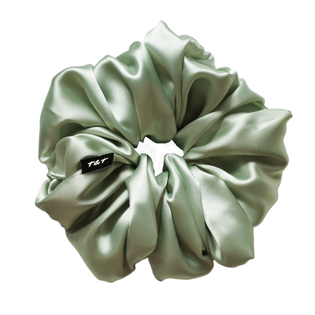 SATIN サテン【LL】無地サテン・艶感シュシュ-発表会・プレゼント用